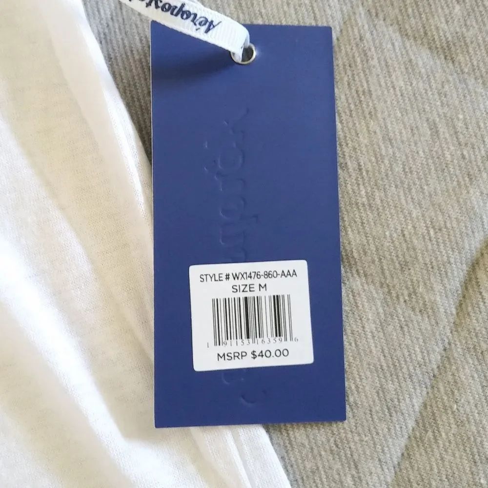 Aeropostale Sleeveless White Hoodie - NWT - Picture 8 of 11